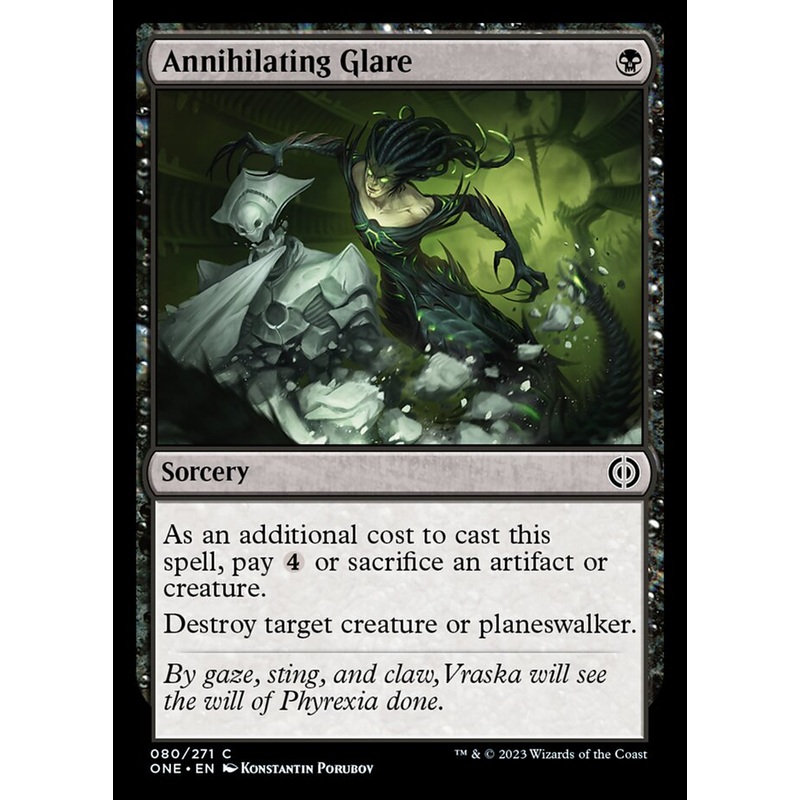 Annihilating Glare [Phyrexia: All Will Be One]