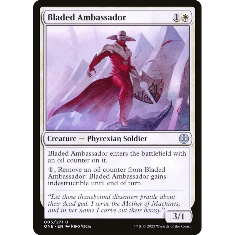 Bladed Ambassador [Phyrexia: All Will Be One]