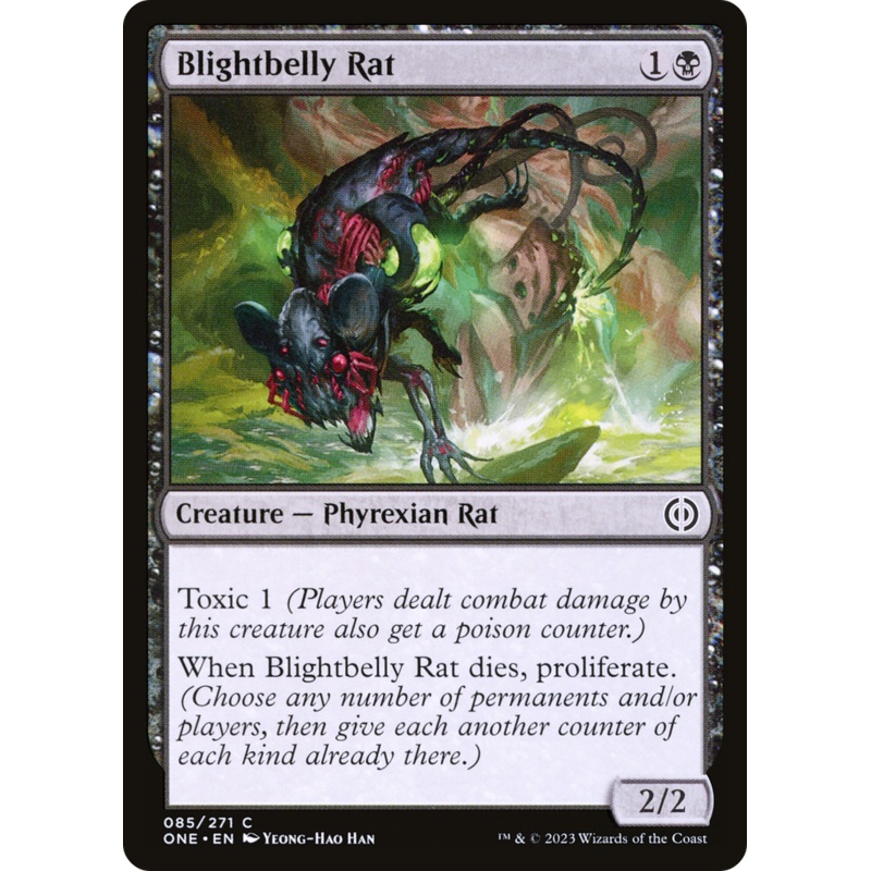 Blightbelly Rat [Phyrexia: All Will Be One]
