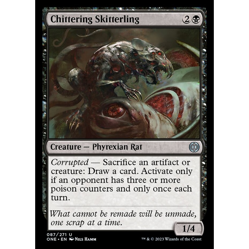 Chittering Skitterling [Phyrexia: All Will Be One]