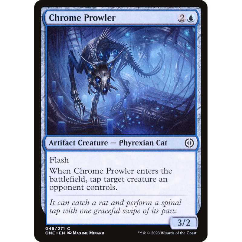 Chrome Prowler [Phyrexia: All Will Be One]
