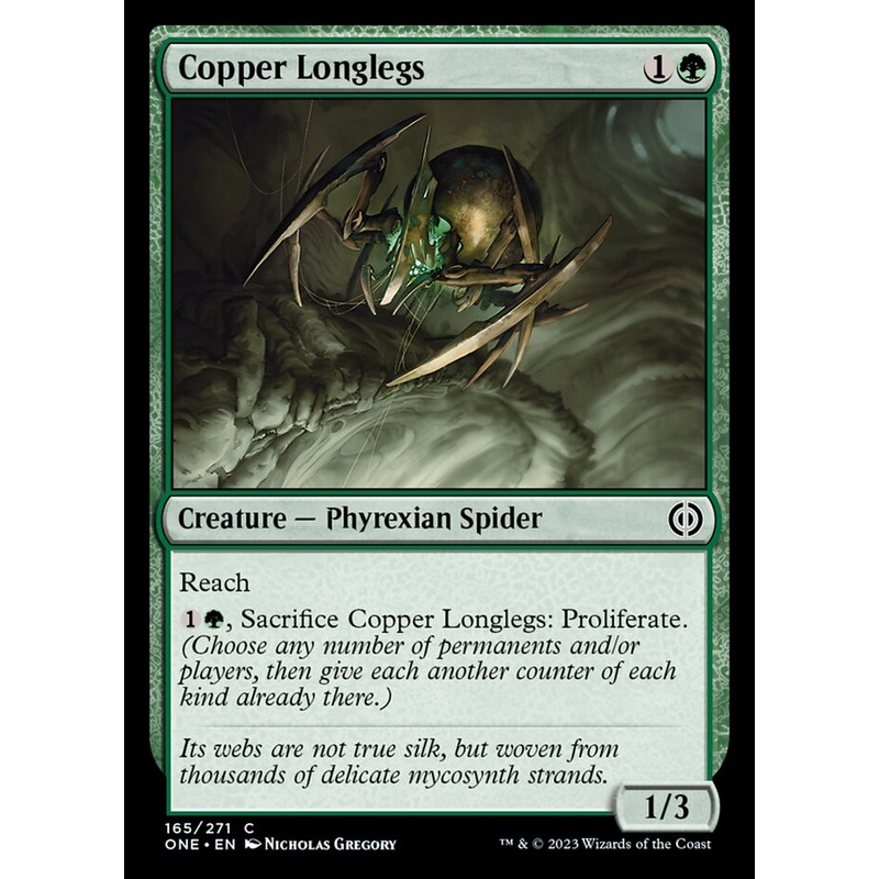 Copper Longlegs [Phyrexia: All Will Be One]
