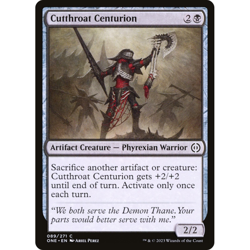 Cutthroat Centurion [Phyrexia: All Will Be One]
