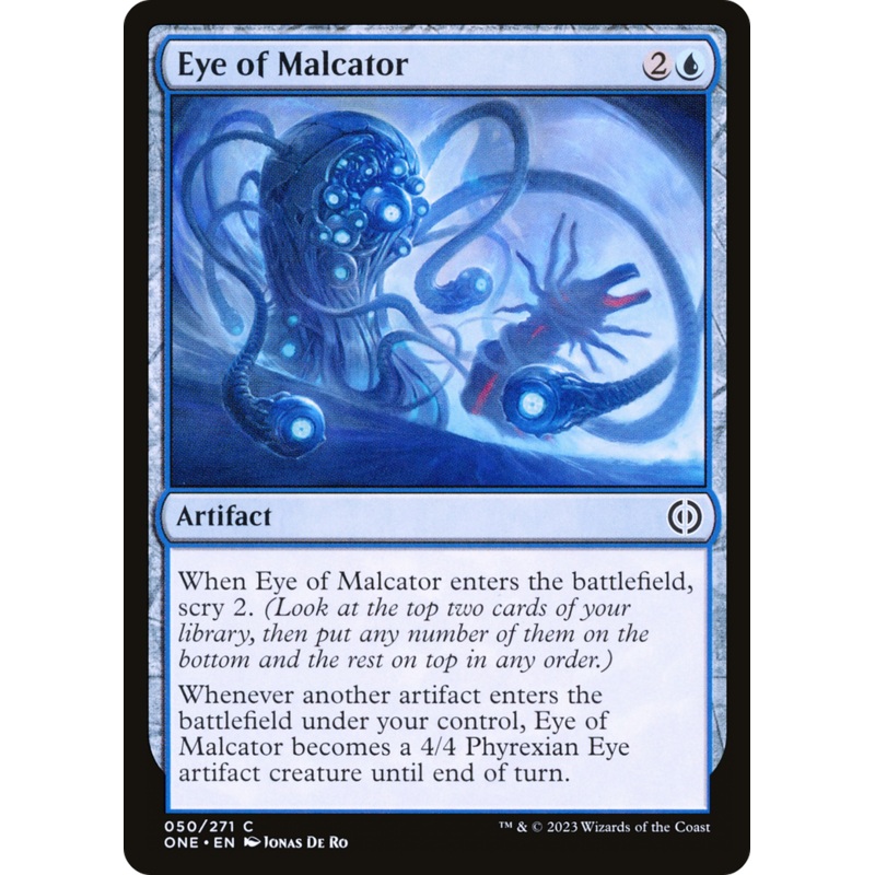 Eye of Malcator [Phyrexia: All Will Be One]