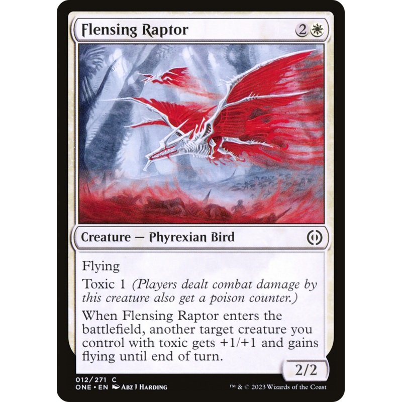 Flensing Raptor [Phyrexia: All Will Be One]