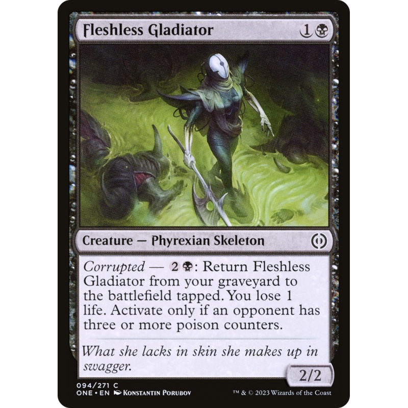 Fleshless Gladiator [Phyrexia: All Will Be One]