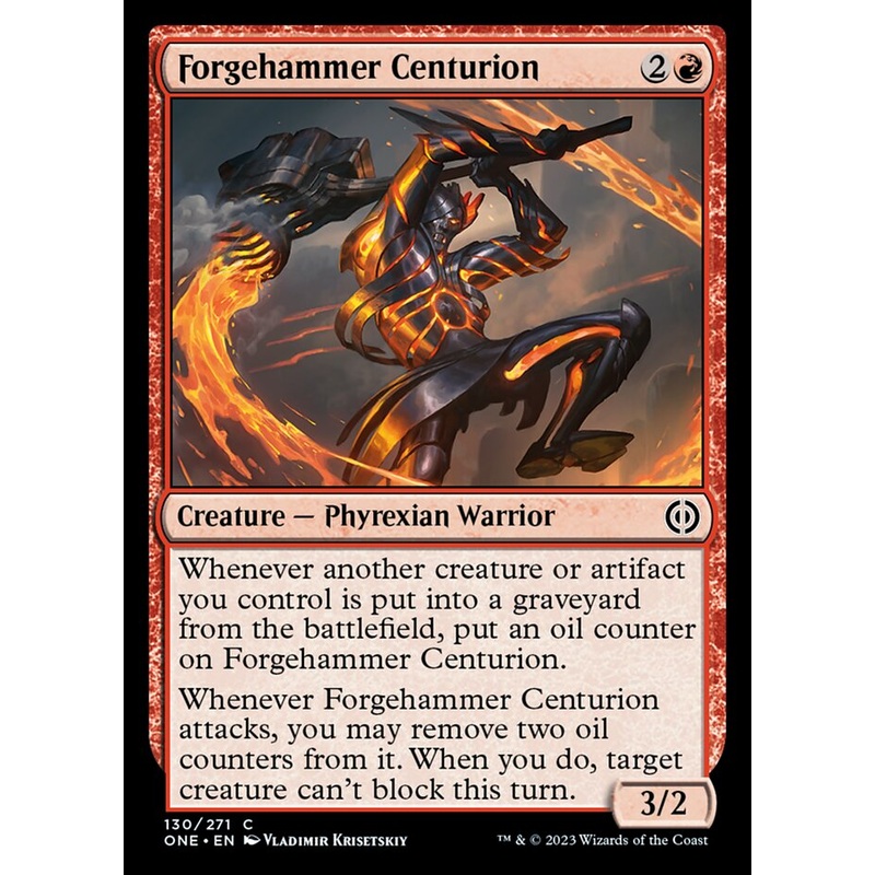 Forgehammer Centurion [Phyrexia: All Will Be One]