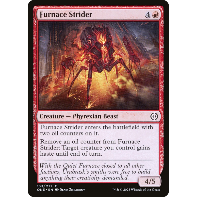 Furnace Strider [Phyrexia: All Will Be One]