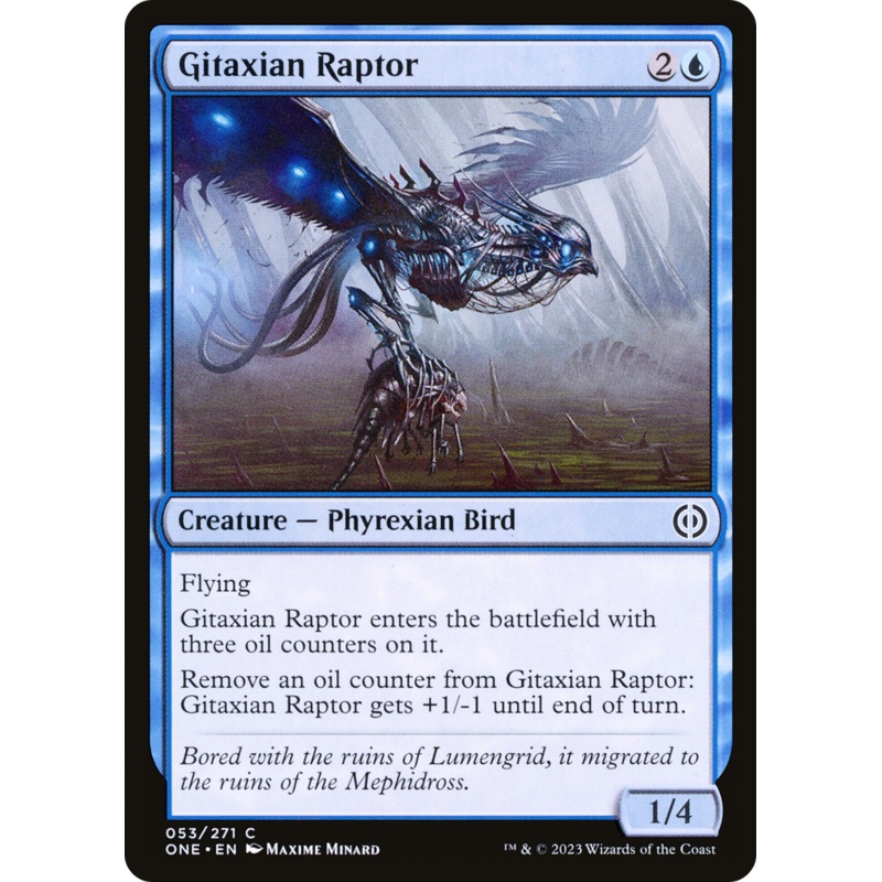 Gitaxian Raptor [Phyrexia: All Will Be One]