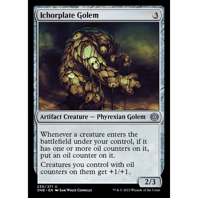 Ichorplate Golem [Phyrexia: All Will Be One]