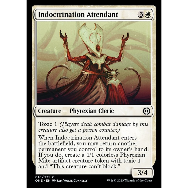 Indoctrination Attendant [Phyrexia: All Will Be One]