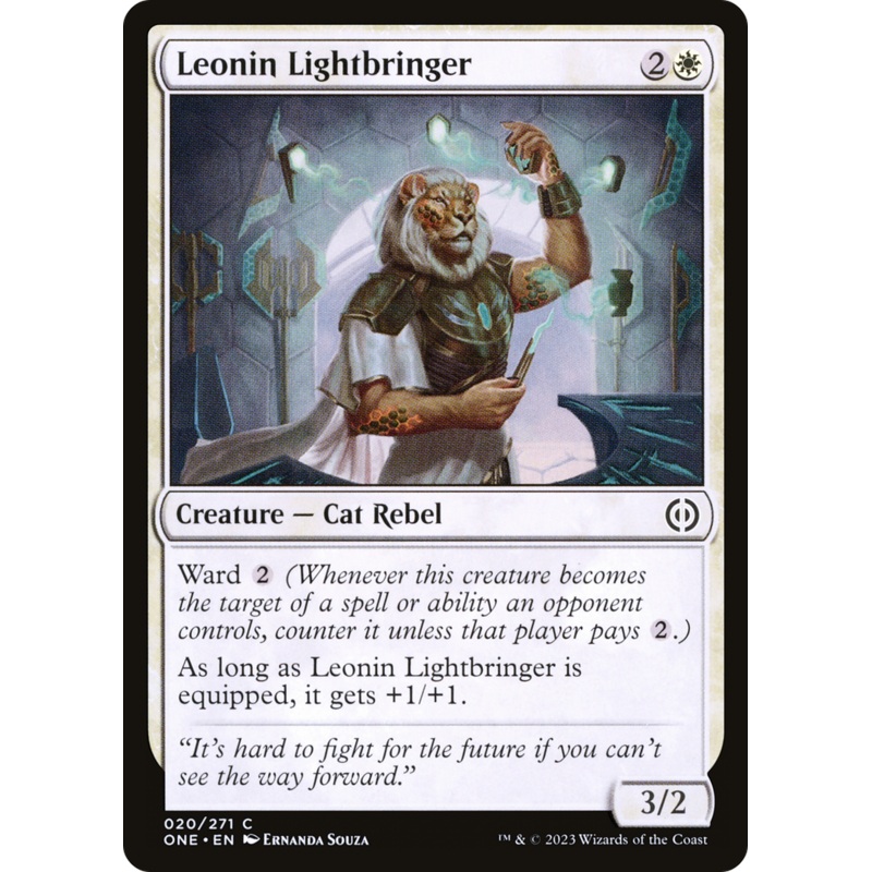 Leonin Lightbringer [Phyrexia: All Will Be One]