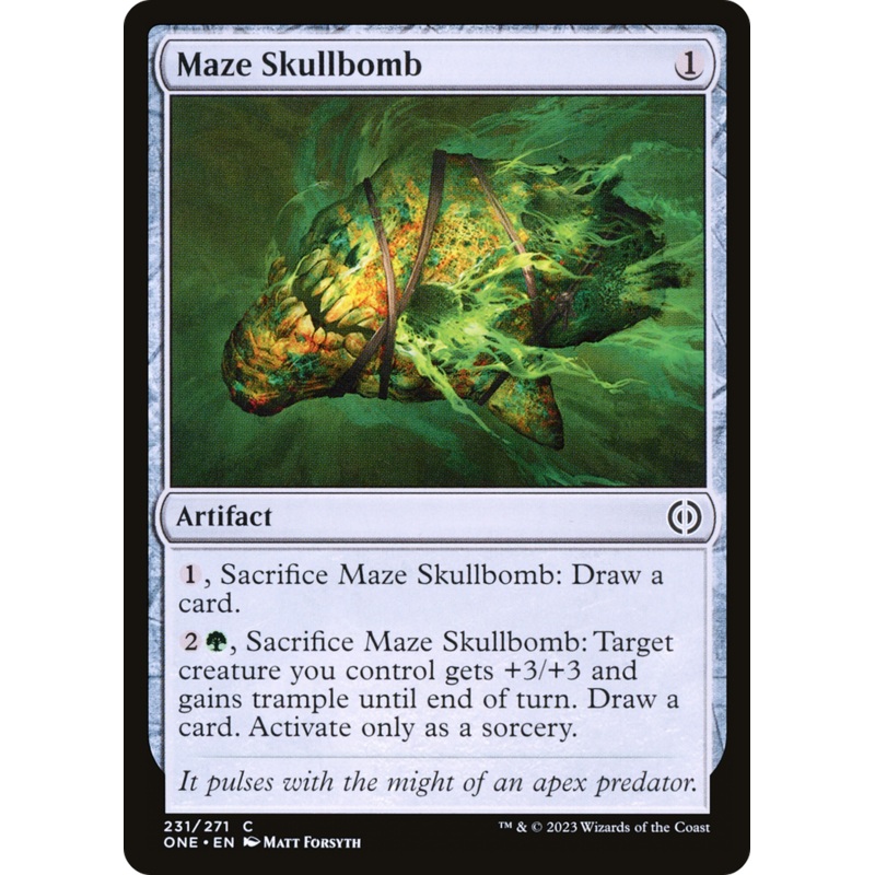 Maze Skullbomb [Phyrexia: All Will Be One]