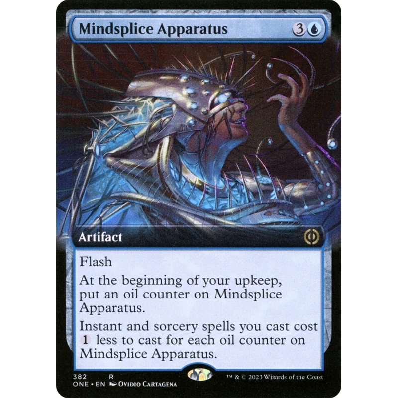 Mindsplice Apparatus (Extended Art) [Phyrexia: All Will Be One]