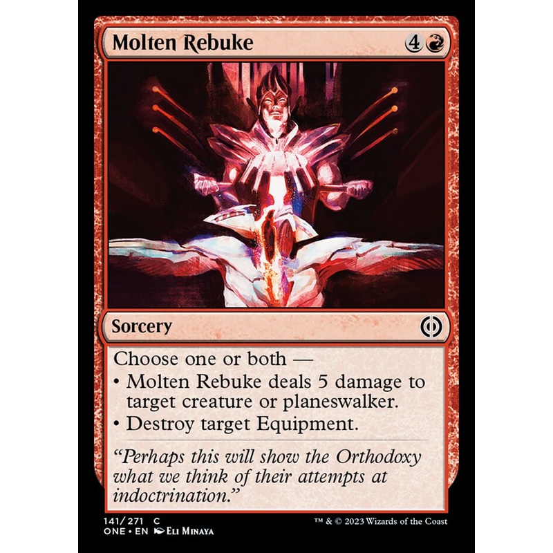 Molten Rebuke [Phyrexia: All Will Be One]