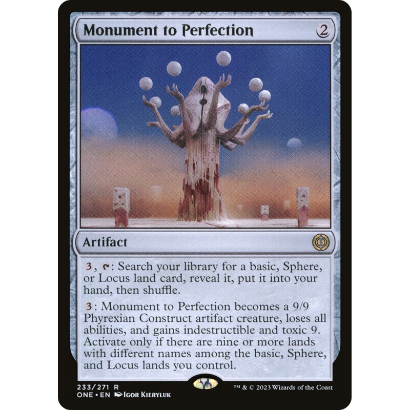 Monument to Perfection [Phyrexia: All Will Be One]