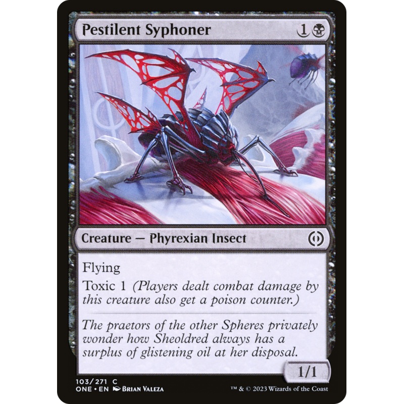Pestilent Syphoner [Phyrexia: All Will Be One]