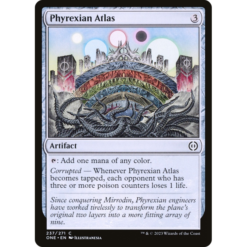 Phyrexian Atlas [Phyrexia: All Will Be One]