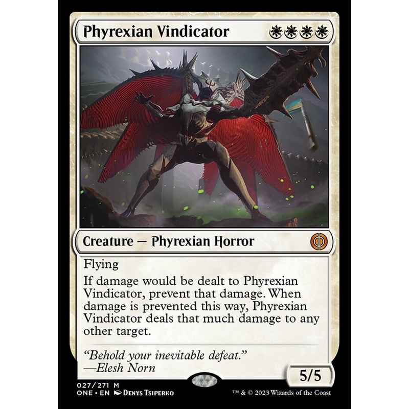 Phyrexian Vindicator [Phyrexia: All Will Be One]