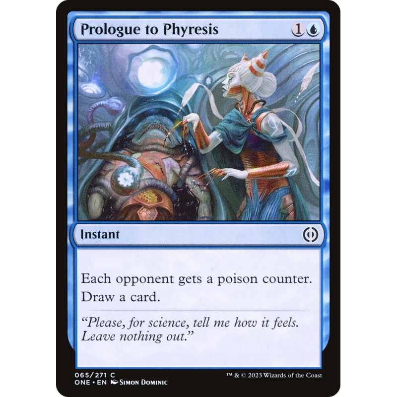 Prologue to Phyresis [Phyrexia: All Will Be One]