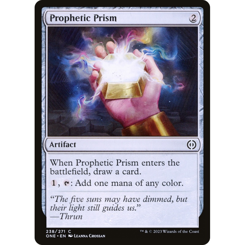 Prophetic Prism [Phyrexia: All Will Be One]