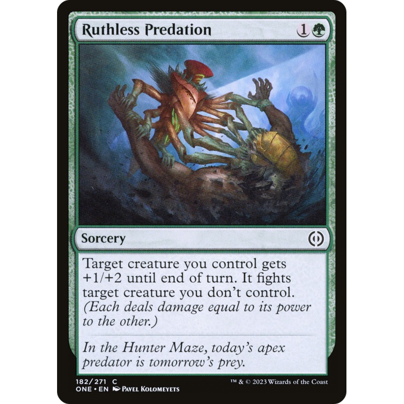 Ruthless Predation [Phyrexia: All Will Be One]