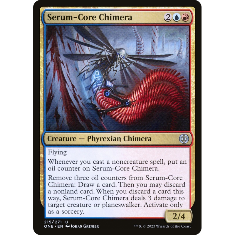 Serum-Core Chimera [Phyrexia: All Will Be One]