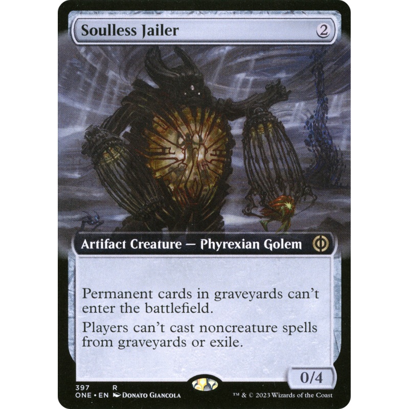 Soulless Jailer (Extended Art) [Phyrexia: All Will Be One]
