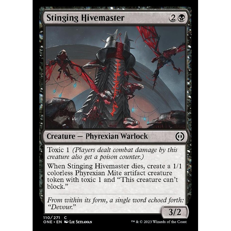 Stinging Hivemaster [Phyrexia: All Will Be One]