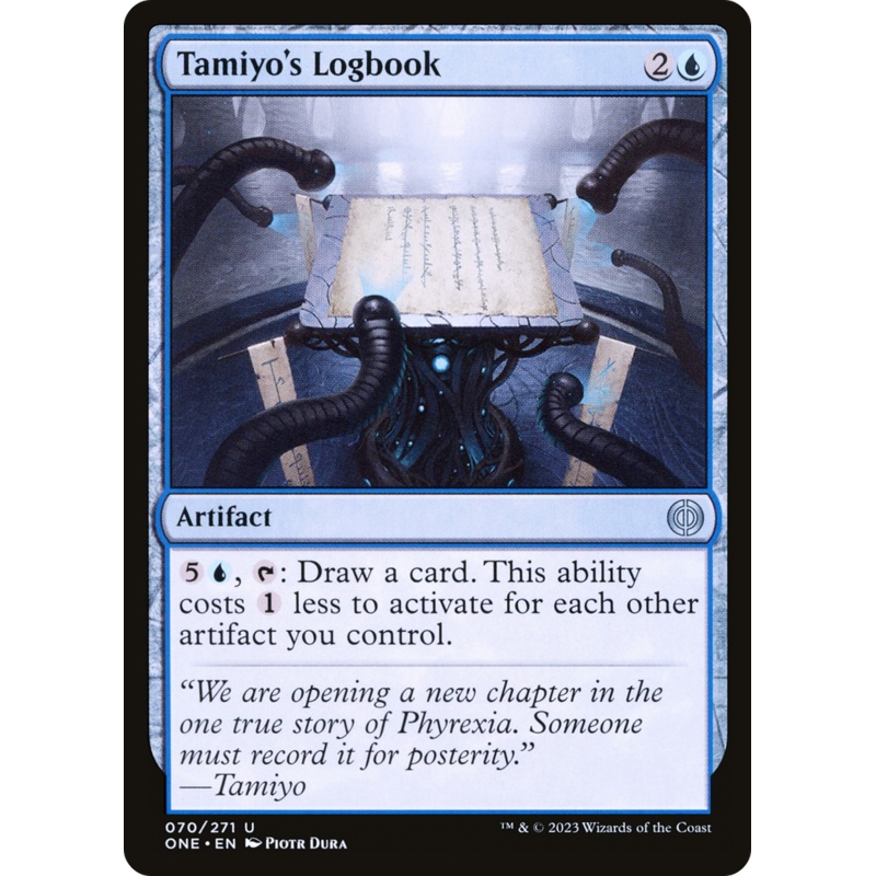 Tamiyo's Logbook [Phyrexia: All Will Be One]