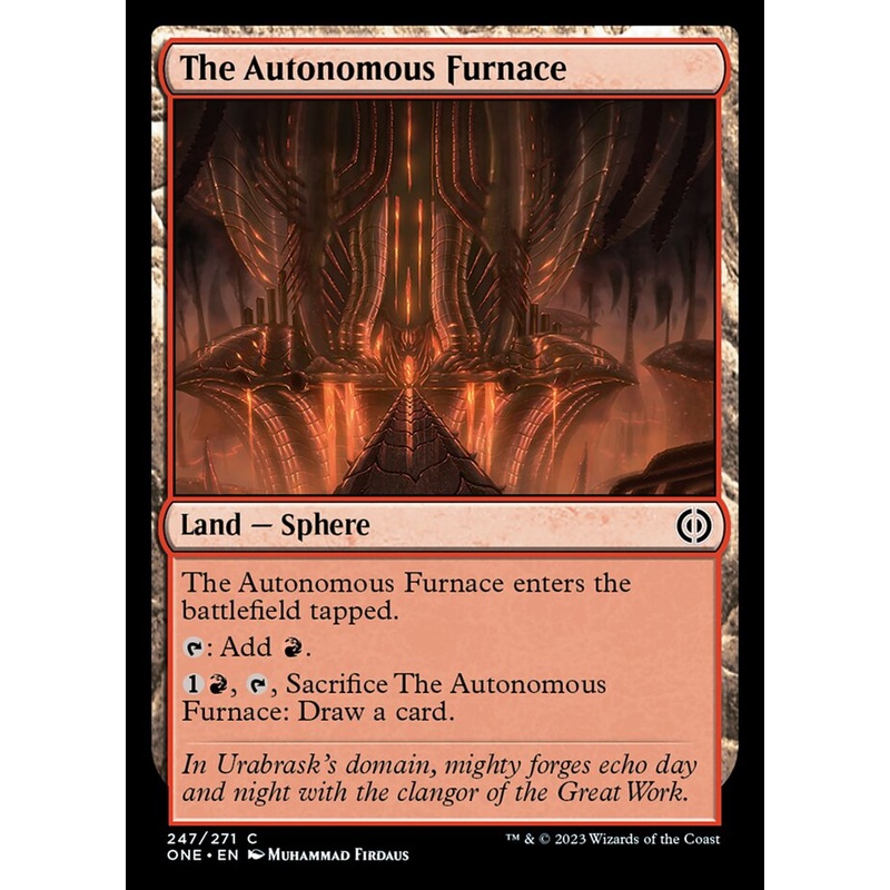The Autonomous Furnace [Phyrexia: All Will Be One]