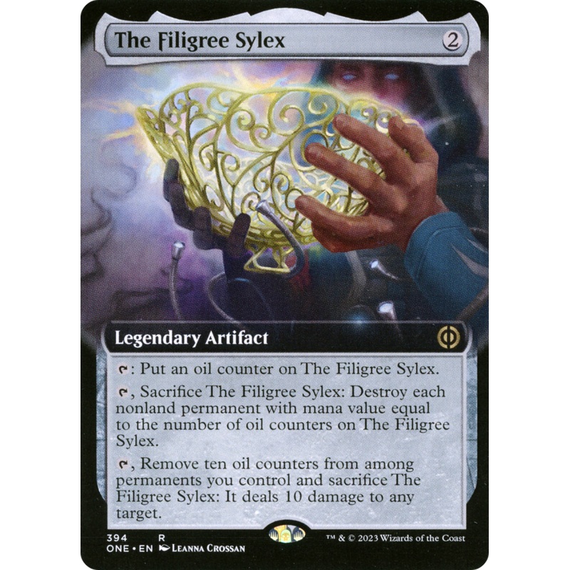The Filigree Sylex (Extended Art) [Phyrexia: All Will Be One]