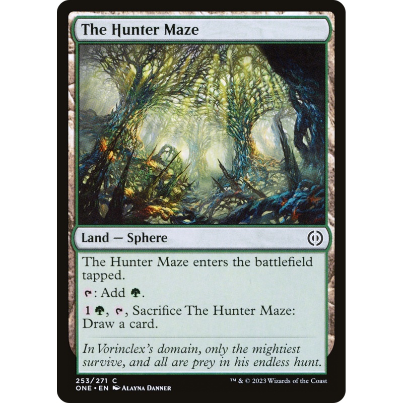 The Hunter Maze [Phyrexia: All Will Be One]
