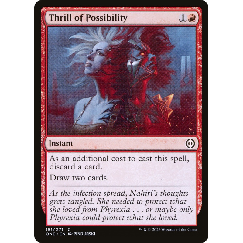 Thrill of Possibility [Phyrexia: All Will Be One]