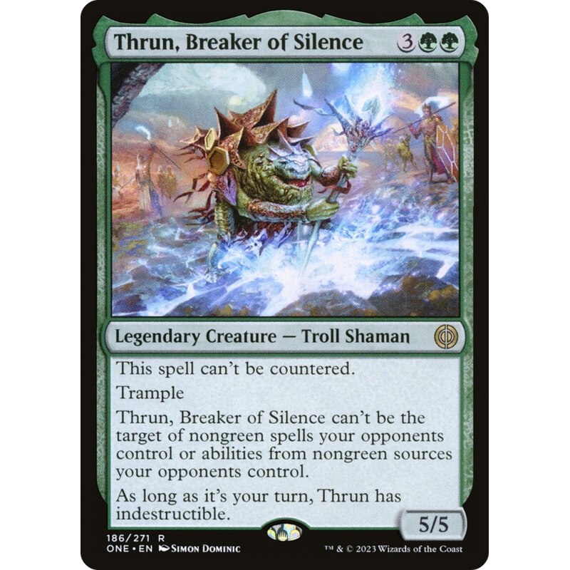 Thrun, Breaker of Silence [Phyrexia: All Will Be One]