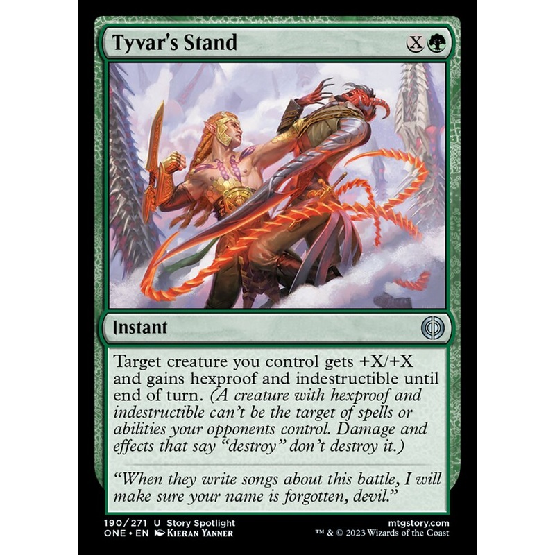 Tyvar's Stand [Phyrexia: All Will Be One]