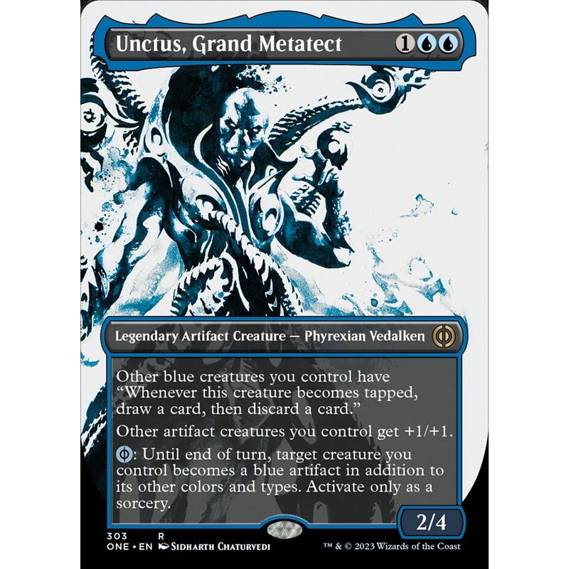 Unctus, Grand Metatect (Borderless Ichor) [Phyrexia: All Will Be One]