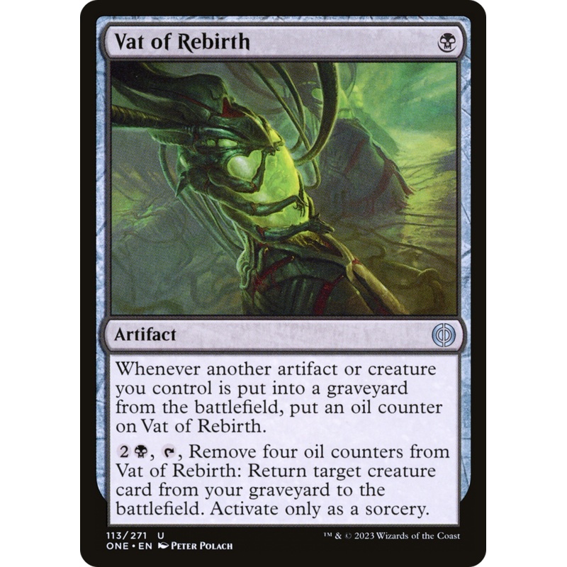 Vat of Rebirth [Phyrexia: All Will Be One]