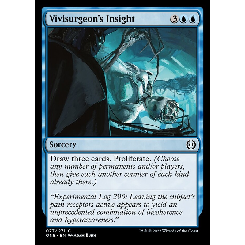 Vivisurgeon's Insight [Phyrexia: All Will Be One]