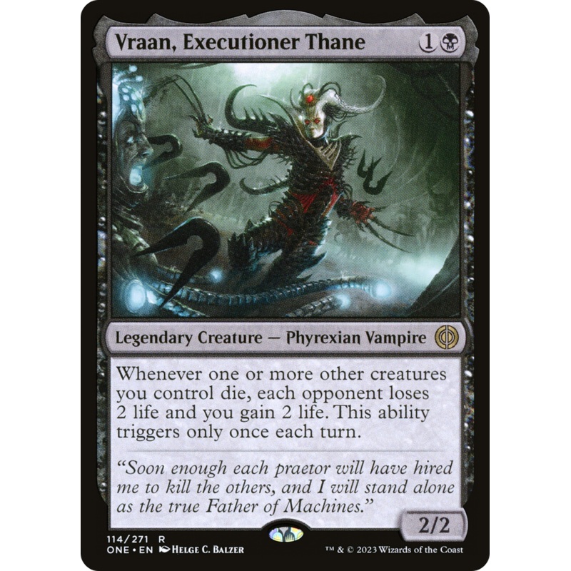 Vraan, Executioner Thane [Phyrexia: All Will Be One]