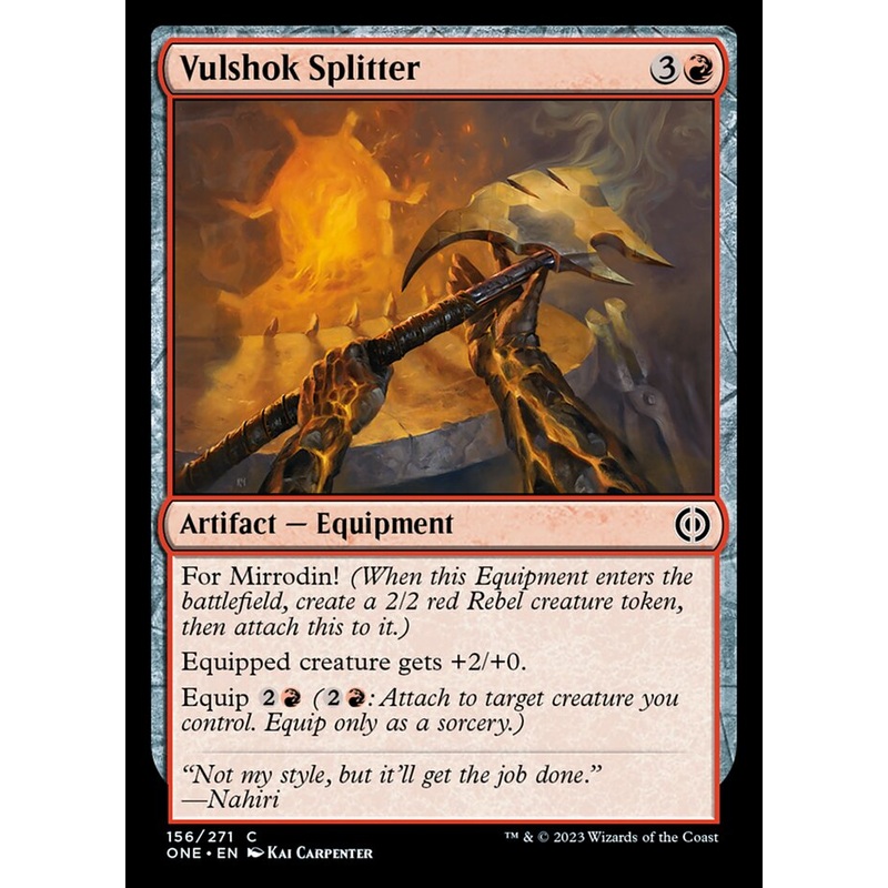 Vulshok Splitter [Phyrexia: All Will Be One]