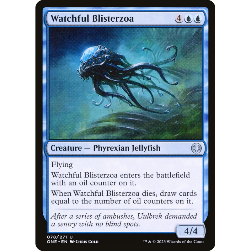 Watchful Blisterzoa [Phyrexia: All Will Be One]