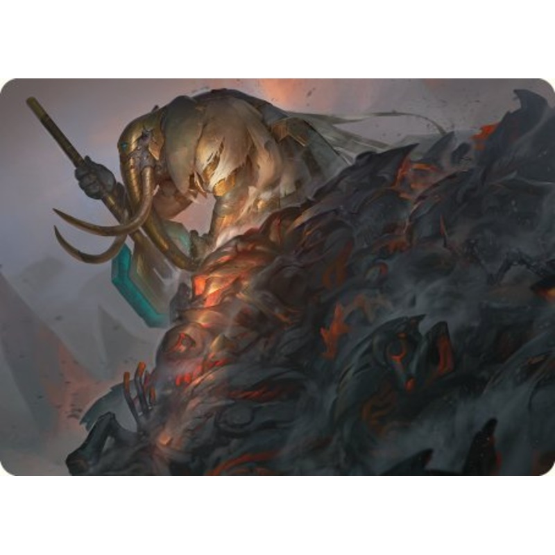 Against All Odds Art Card [Phyrexia: All Will Be One Art Series]