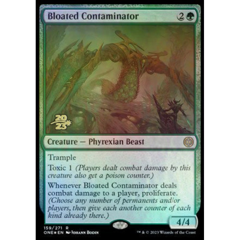 Bloated Contaminator [Phyrexia: All Will Be One Prerelease Promos]