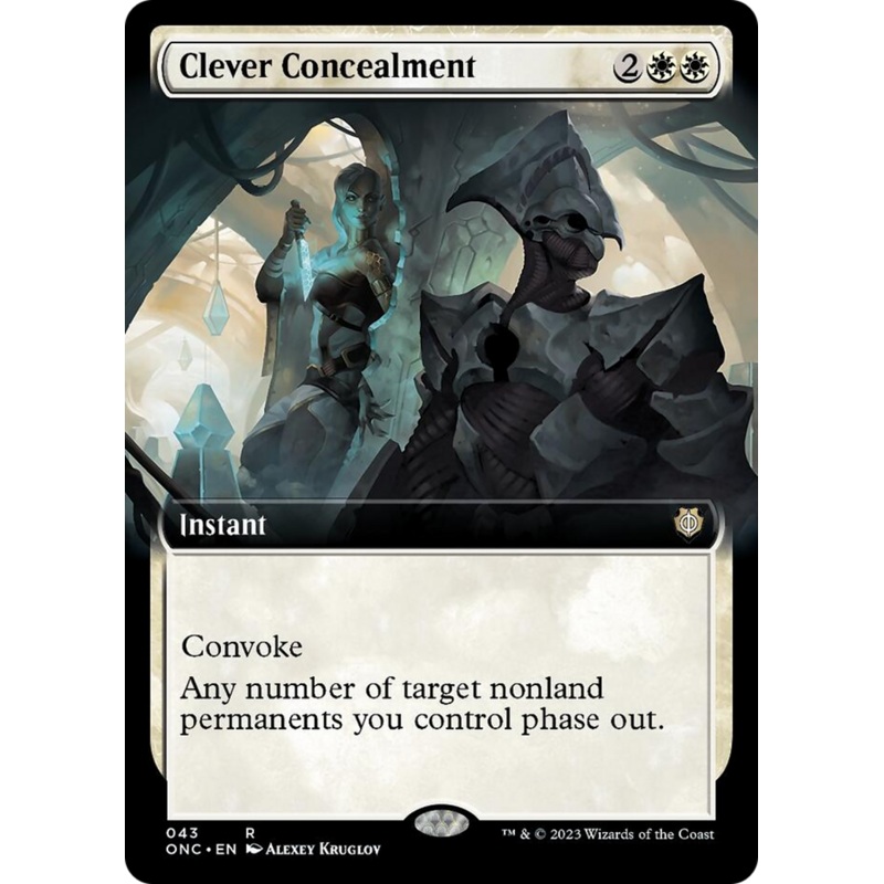 Clever Concealment (Extended Art) [Phyrexia: All Will Be One Commander]