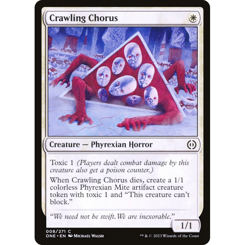 Crawling Chorus [Phyrexia: All Will Be One]