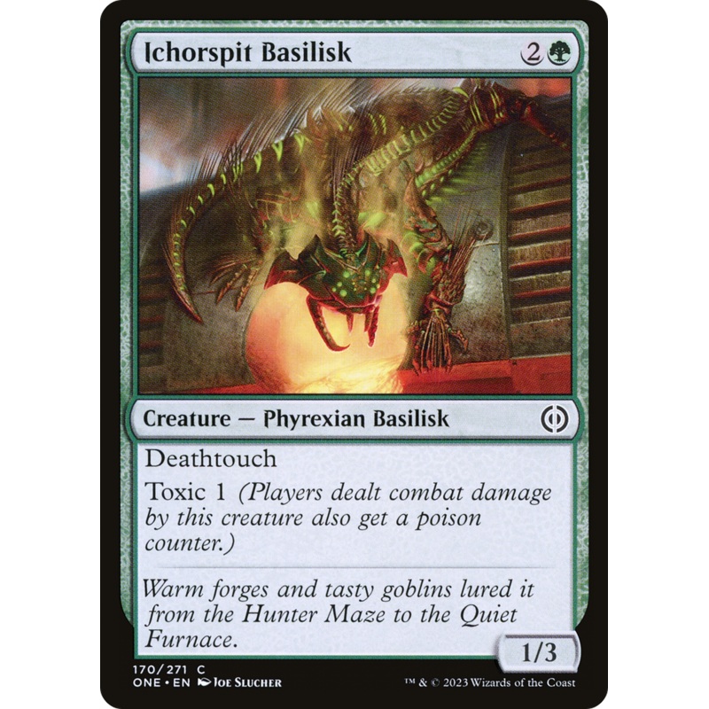 Ichorspit Basilisk [Phyrexia: All Will Be One]