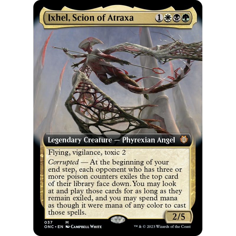 Ixhel, Scion of Atraxa (Extended Art) [Phyrexia: All Will Be One Commander]