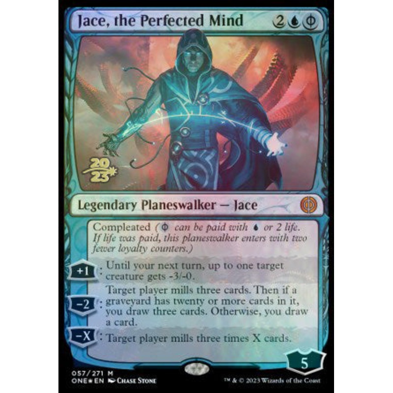 Jace, the Perfected Mind [Phyrexia: All Will Be One Prerelease Promos]