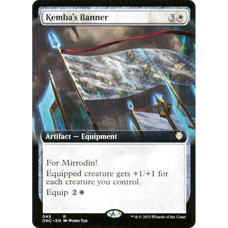 Kemba's Banner (Extended Art) [Phyrexia: All Will Be One Commander]